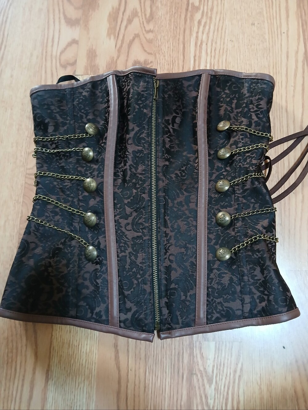 Spirit Gothic Steampunk Corset Sz:L